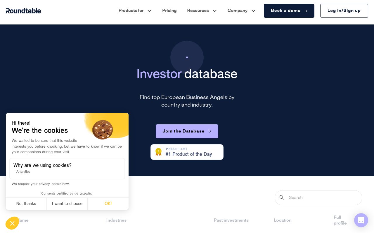 Investor Profile by Roundtable